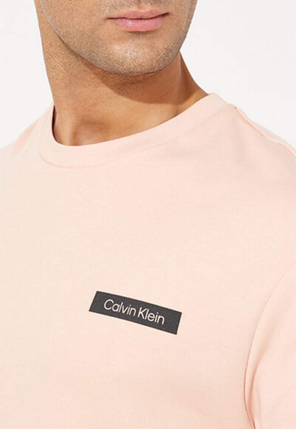 UD PHOTO BACK PRINT T-SHIRT Soft Coral 893627100 - Calvin Klein