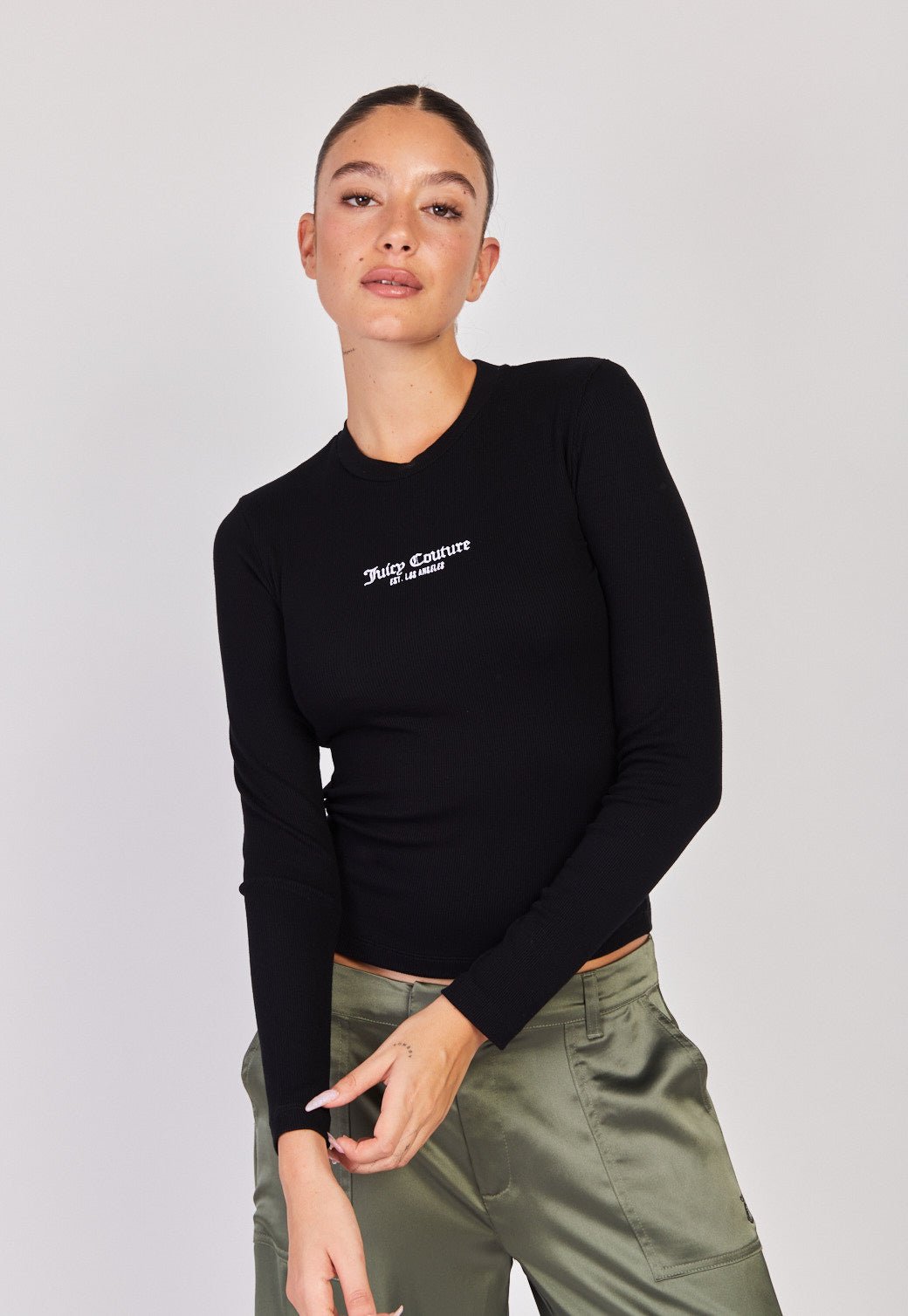 חולצה עם לוגו נשים - Juicy Couture
