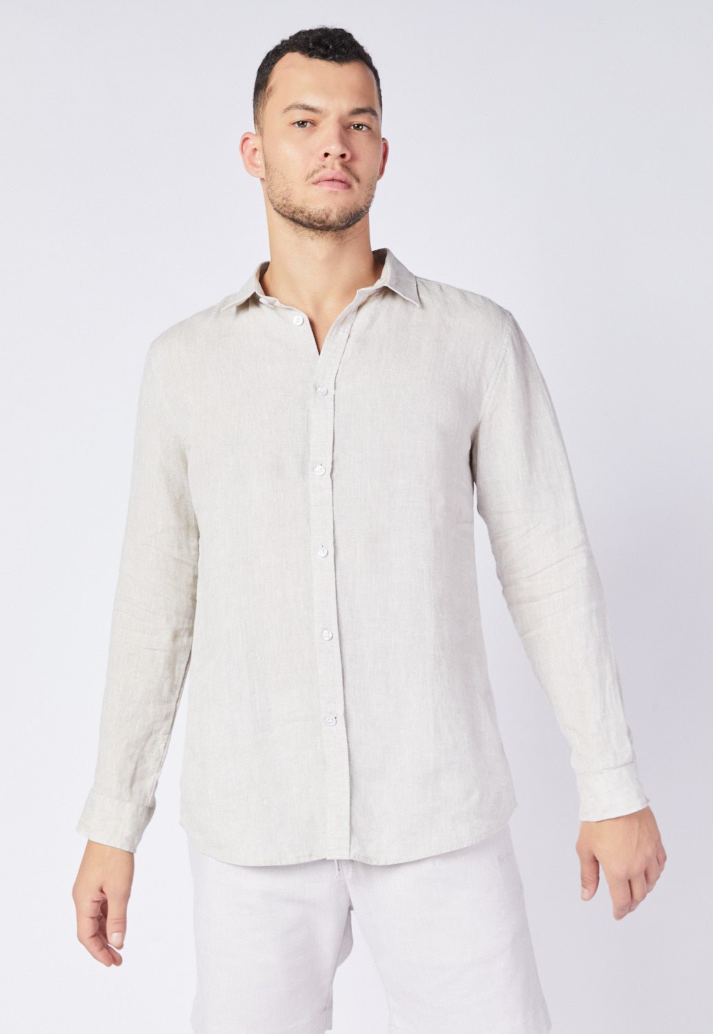 חולצה מכופתרת ארוכה - Pepe Jeans