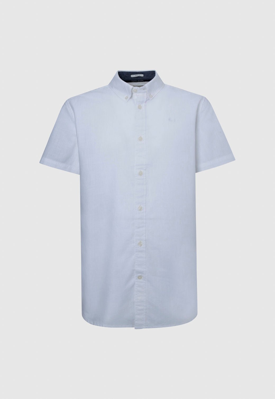 חולצה מכופתרת קצרה עם צווארון סיני - Pepe Jeans