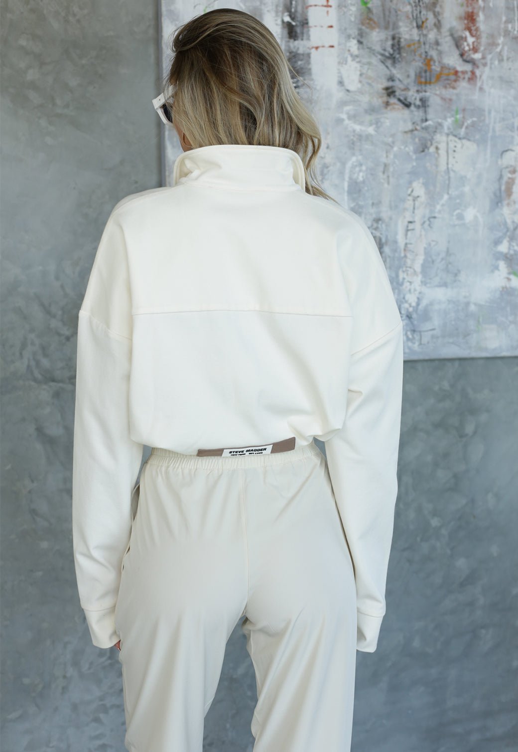 חולצת אינטרלוק מכופתרת Alice נשים - Steve Madden