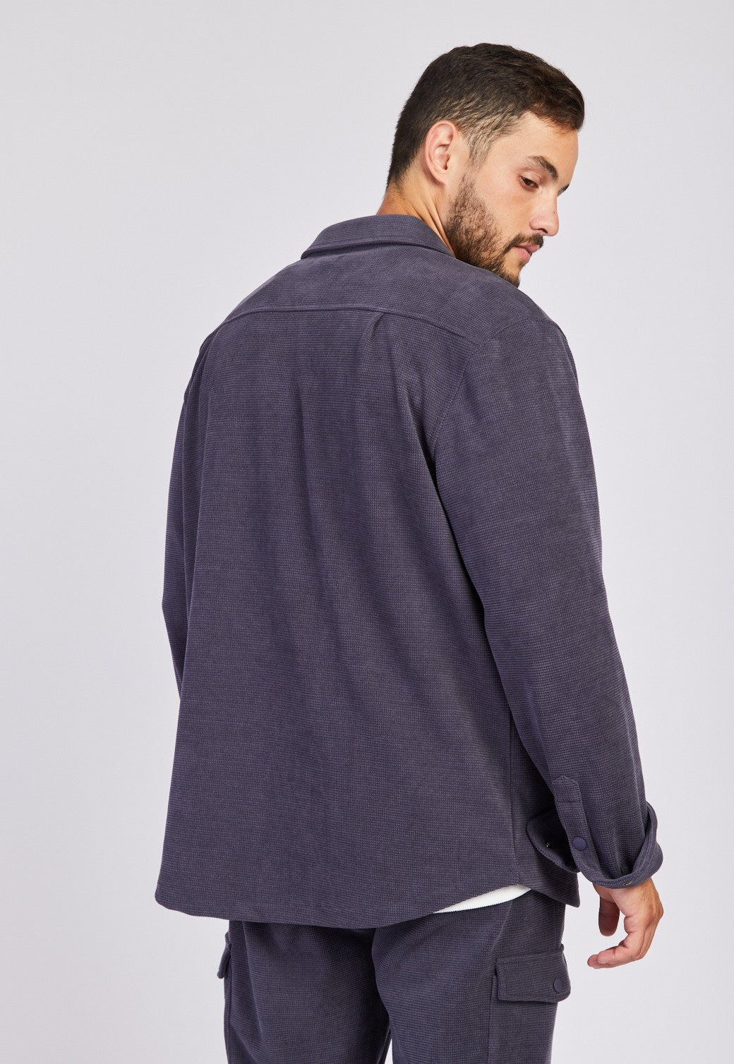 חולצת וופל מכופתרת לגברים - Pepe Jeans