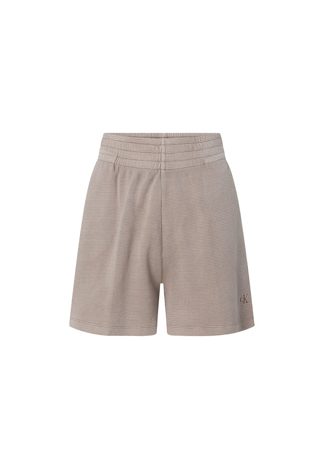 WAFFLE LOOSE SHORTS Shitake 893626896 - Calvin Klein