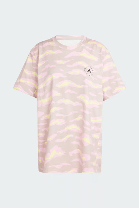 טי שירט אימונים Clouds בצבע ורוד