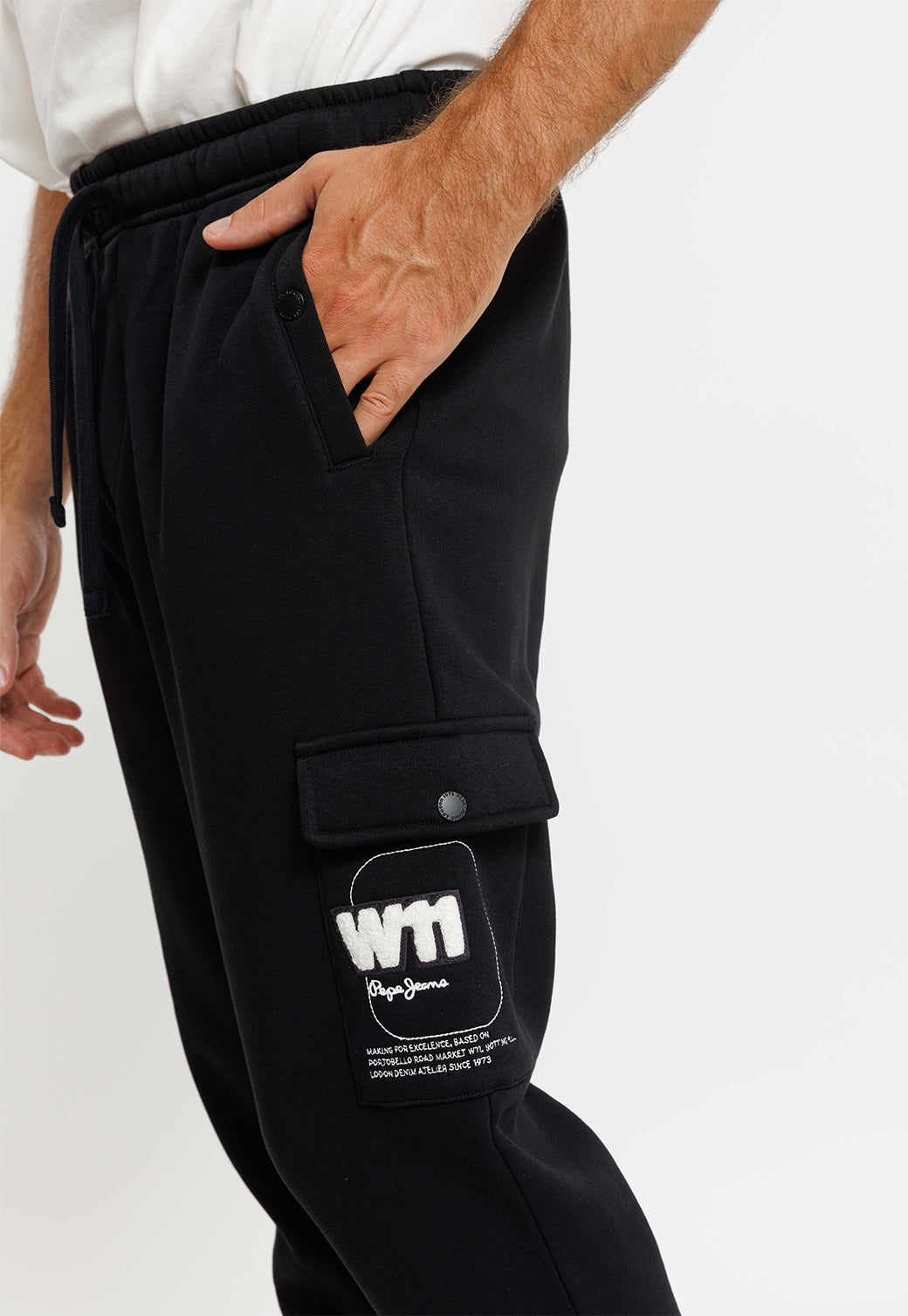 מכנסי דגמ"ח MACAU בצבע שחור