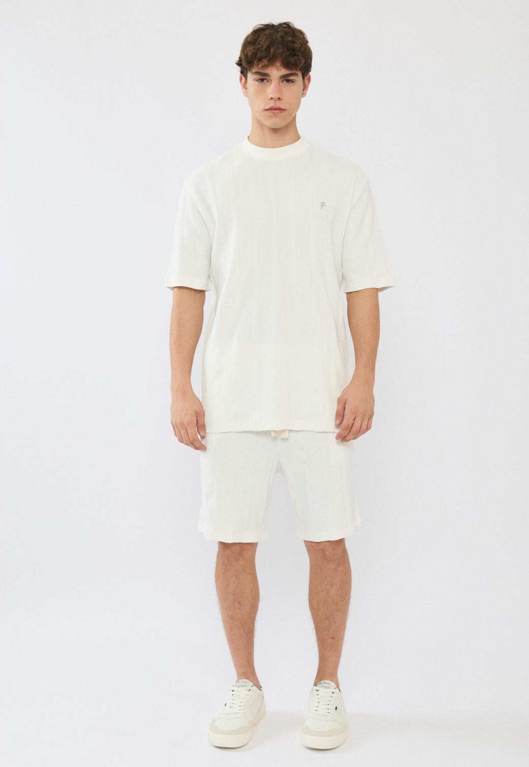 PILA SS T SHIRT PM2300020 818CREAM WHITE