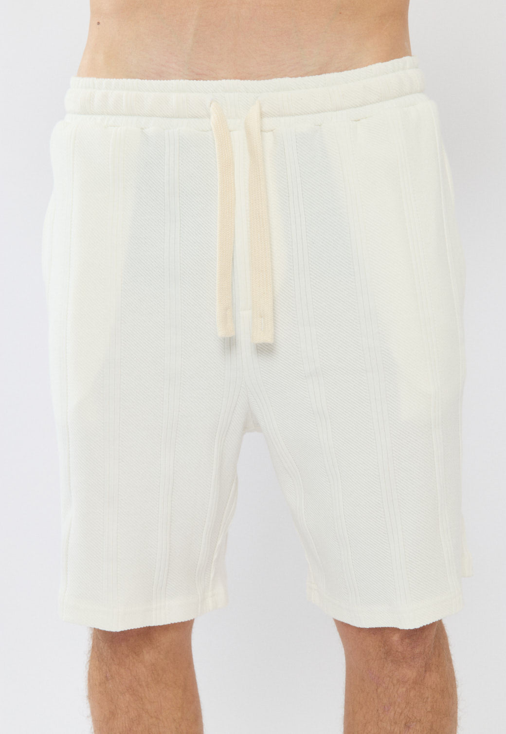 מכנס קצר Pepe Jeans Terra בצבע קרם