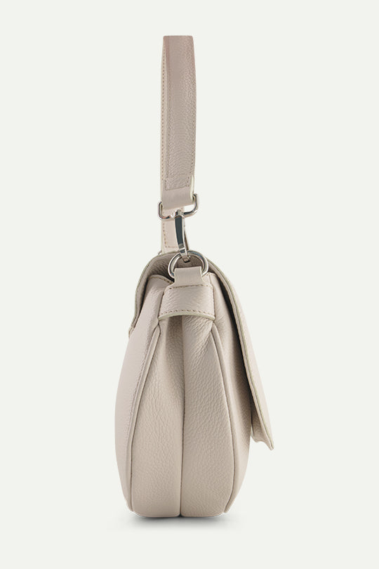 תיק כתף Norma בצבע קרם