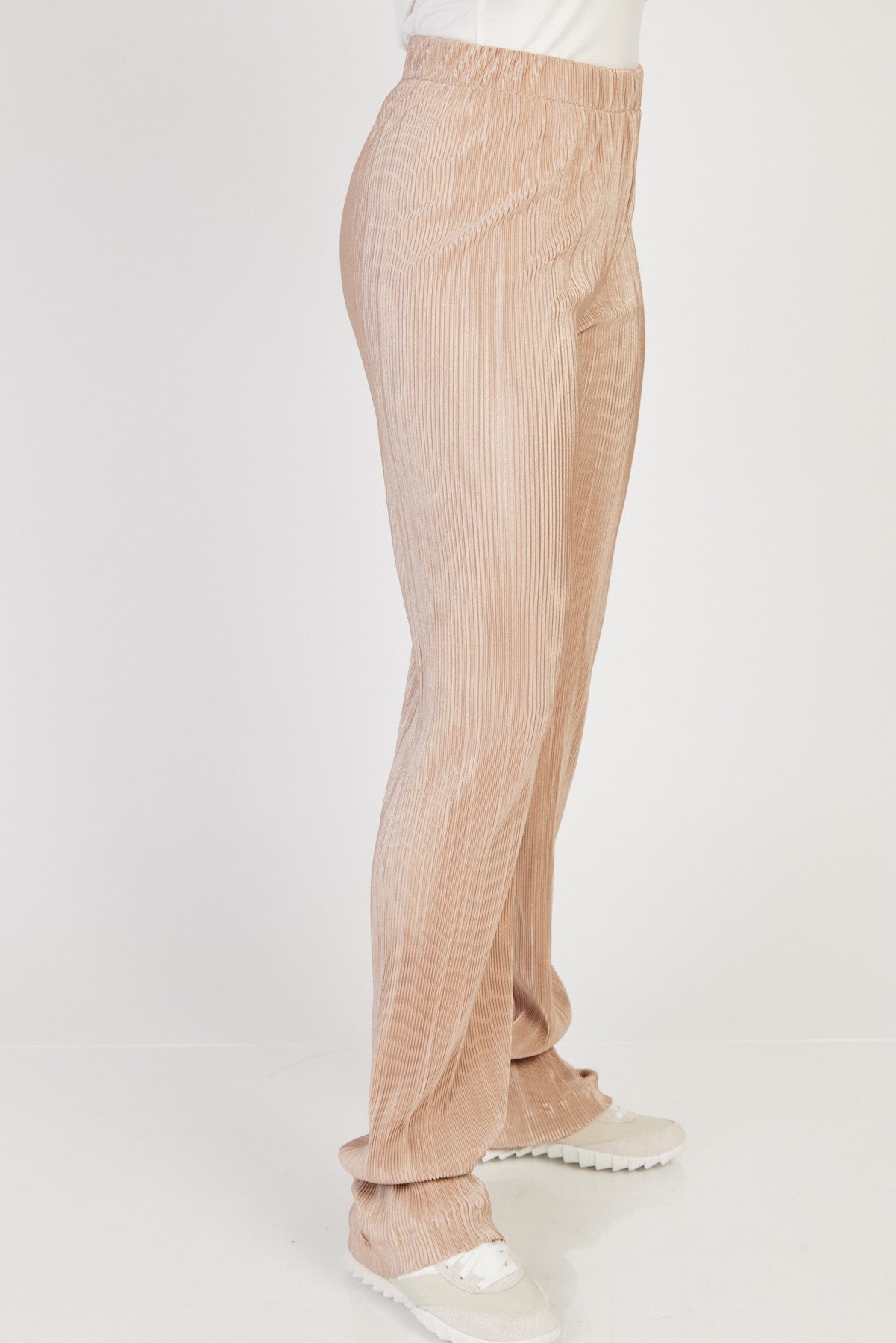 מכנסי Amber בצבע בז'