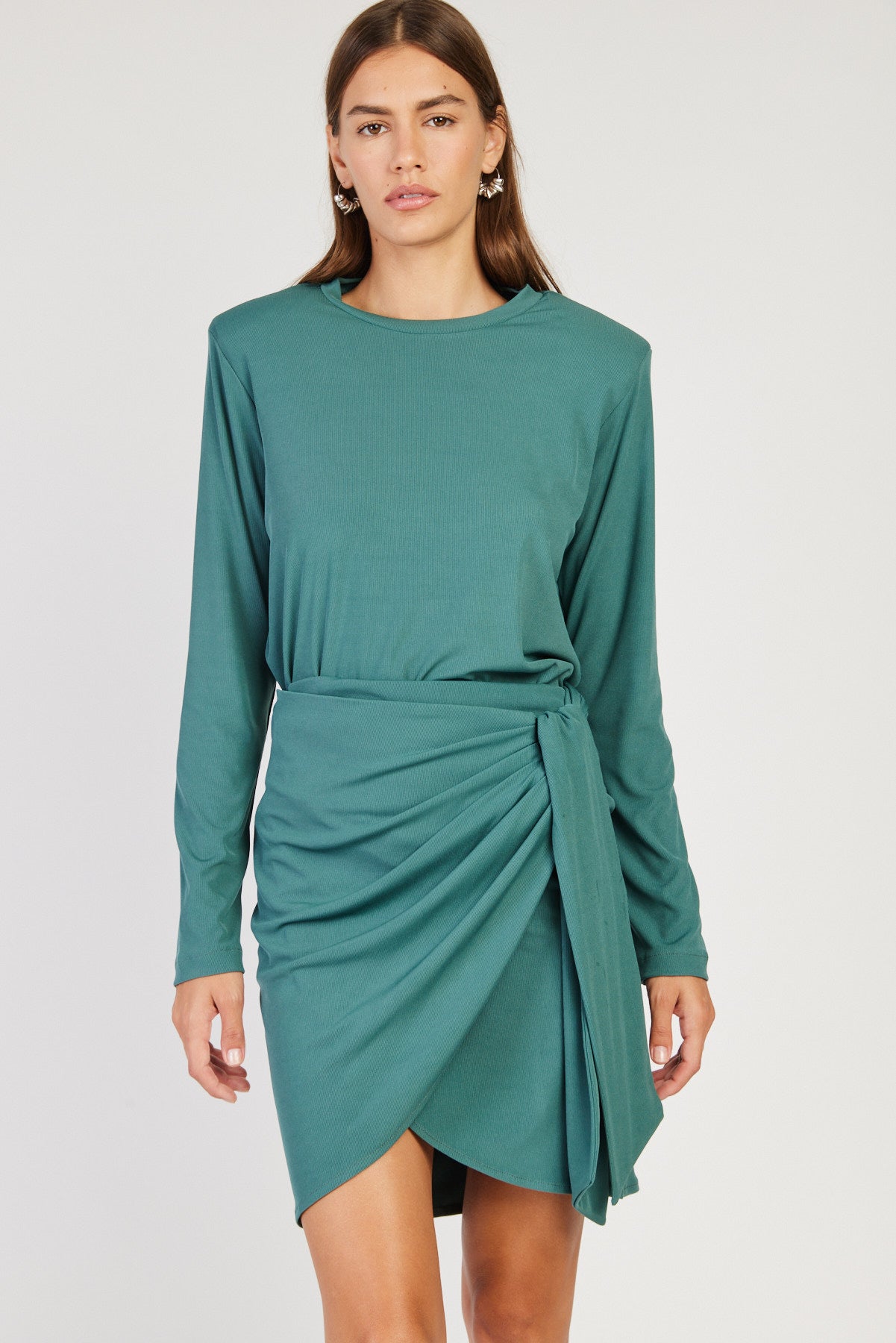 חצאית Albina בצבע טורקיז