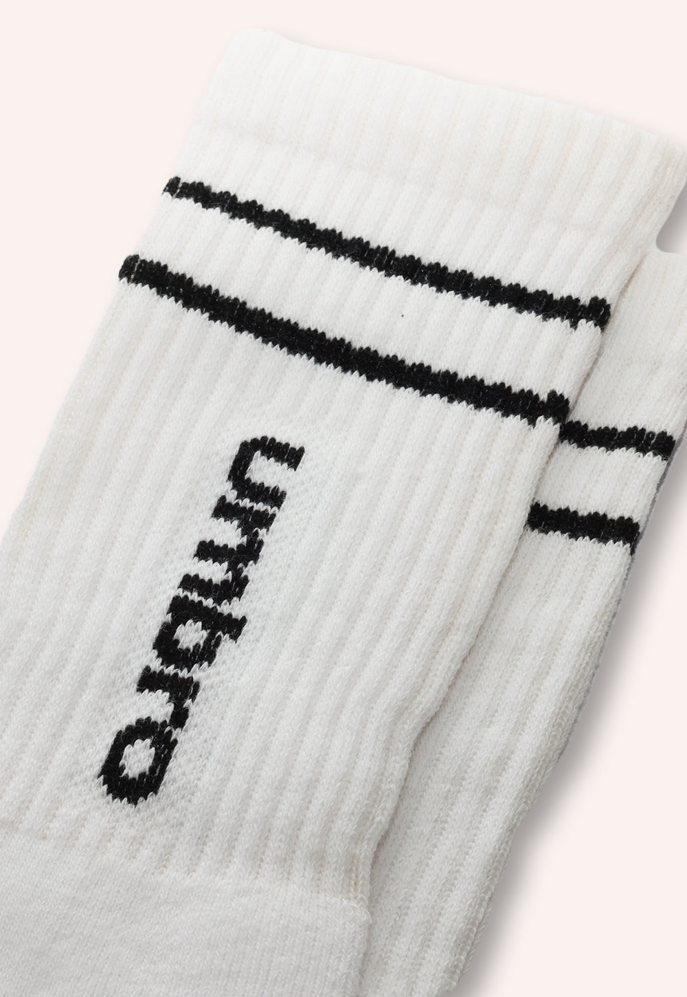 גרבי ספורט חצי טרי לנשים בצבע לבןמארז 3 זוגות מידה 35–41