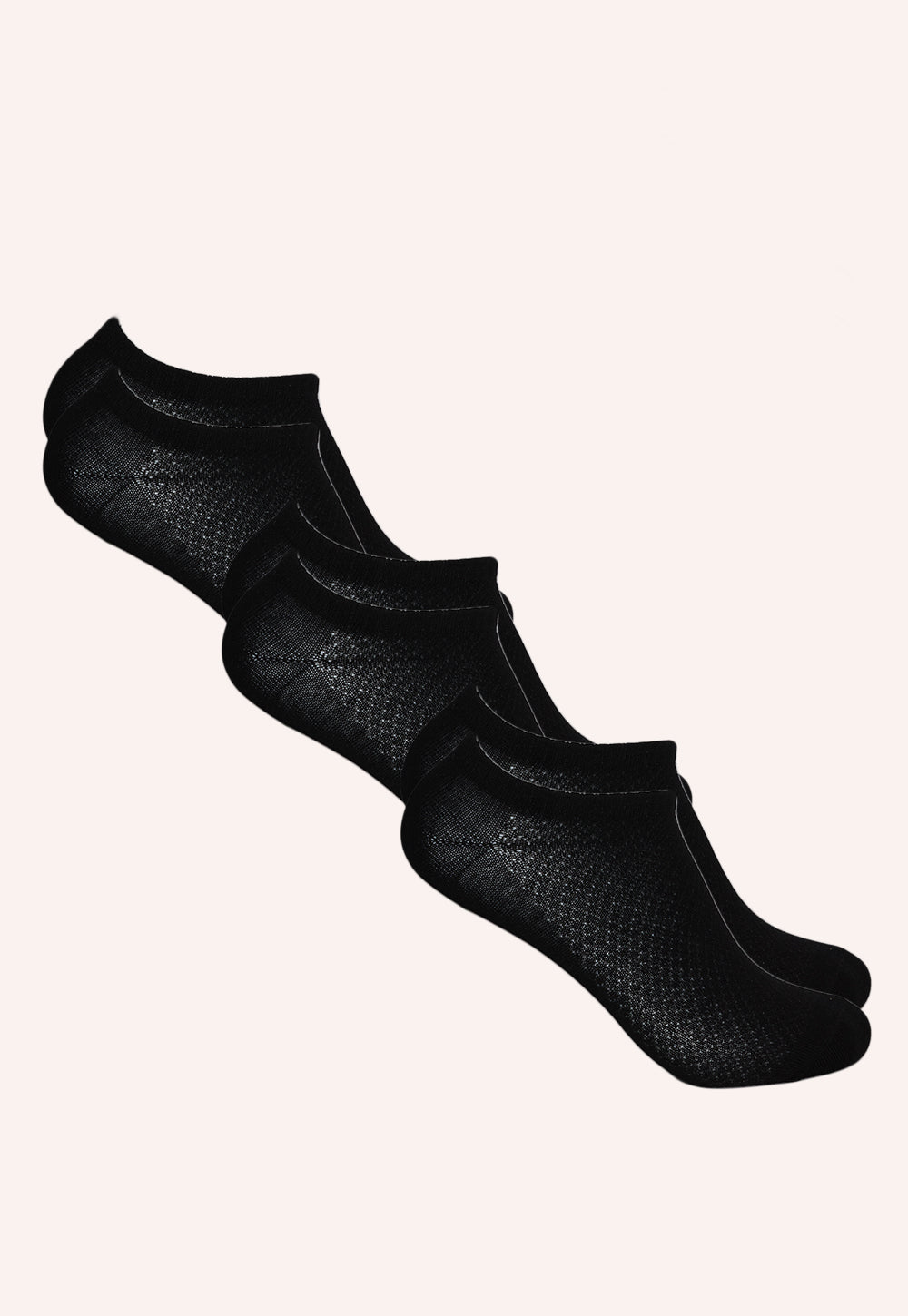 מארז 3 זוגות גרביים לנשים ונוער בצבע שחור – מידה 35–41