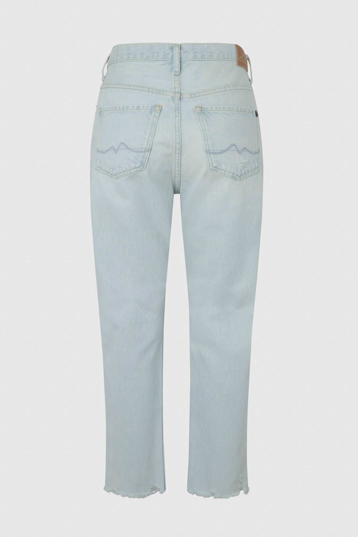 ג'ינס Celyn Sky Pepe Jeans לנשים בצבע כחול עם קרעים