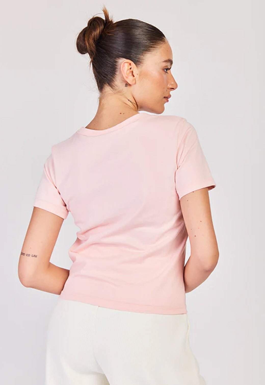 טי שירט קצרה Heartbreaker בצבע ורוד - Juicy Couture