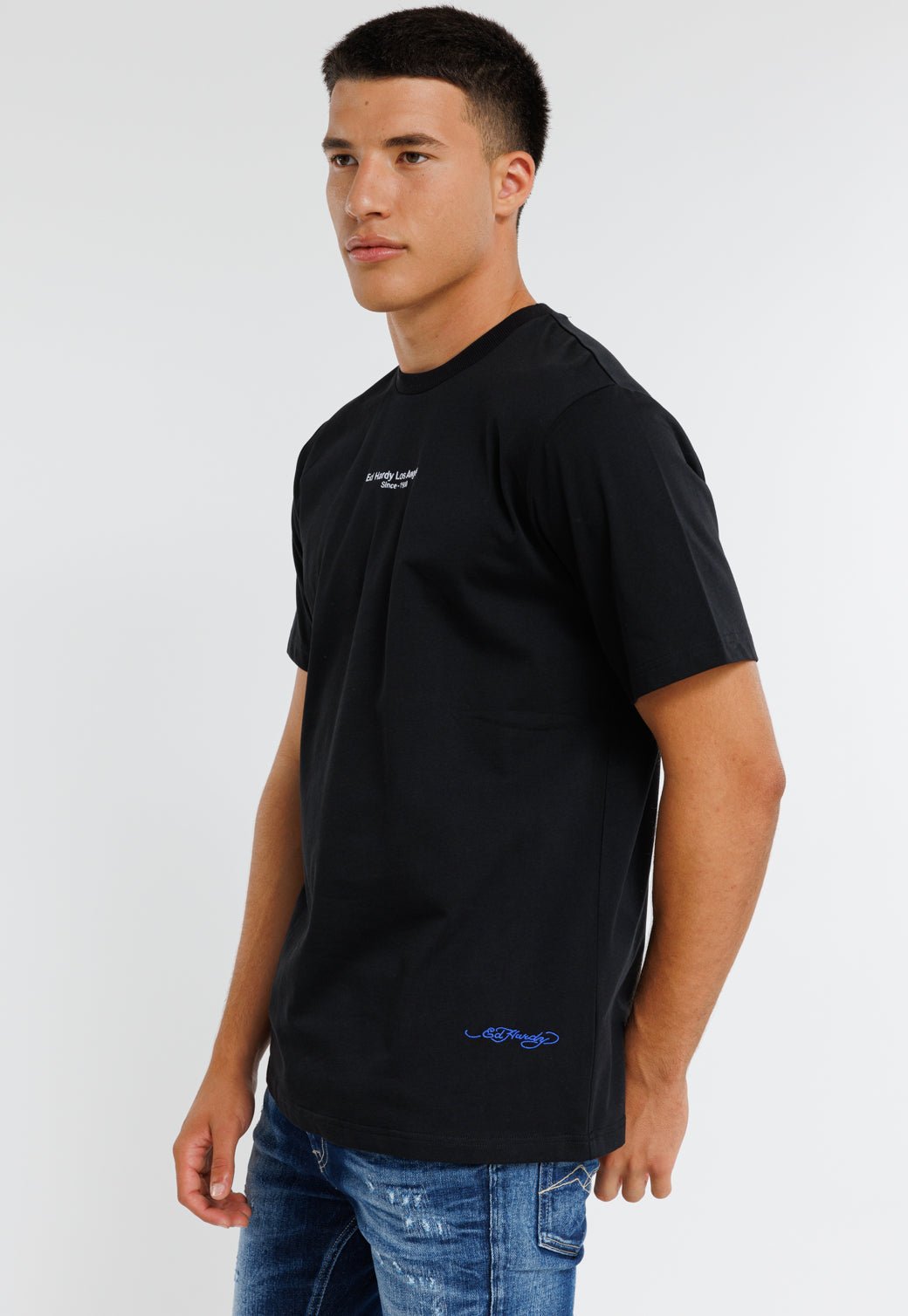 טי שירט קצרה Los גברים - Ed Hardy