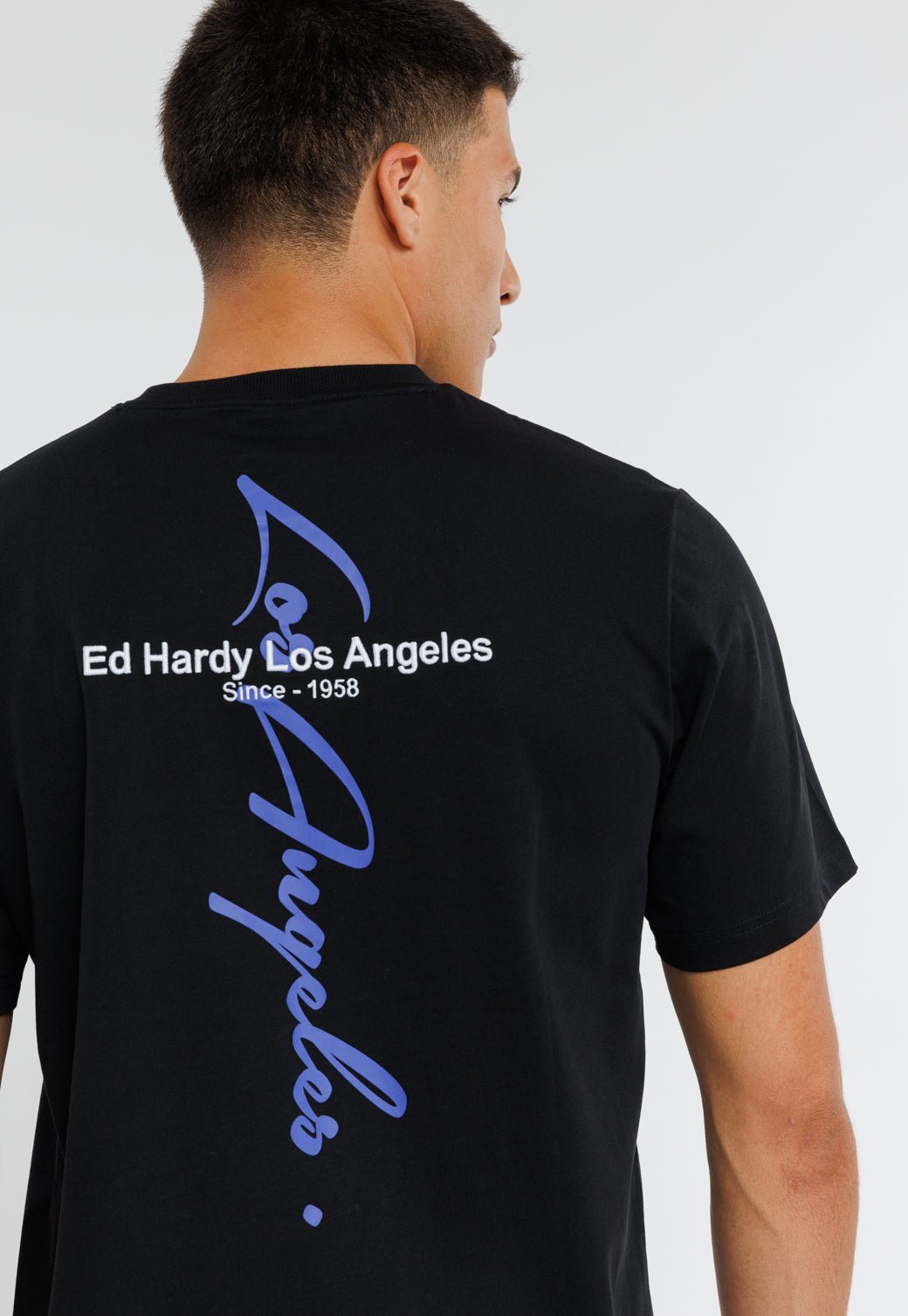 טי שירט קצרה Los גברים - Ed Hardy