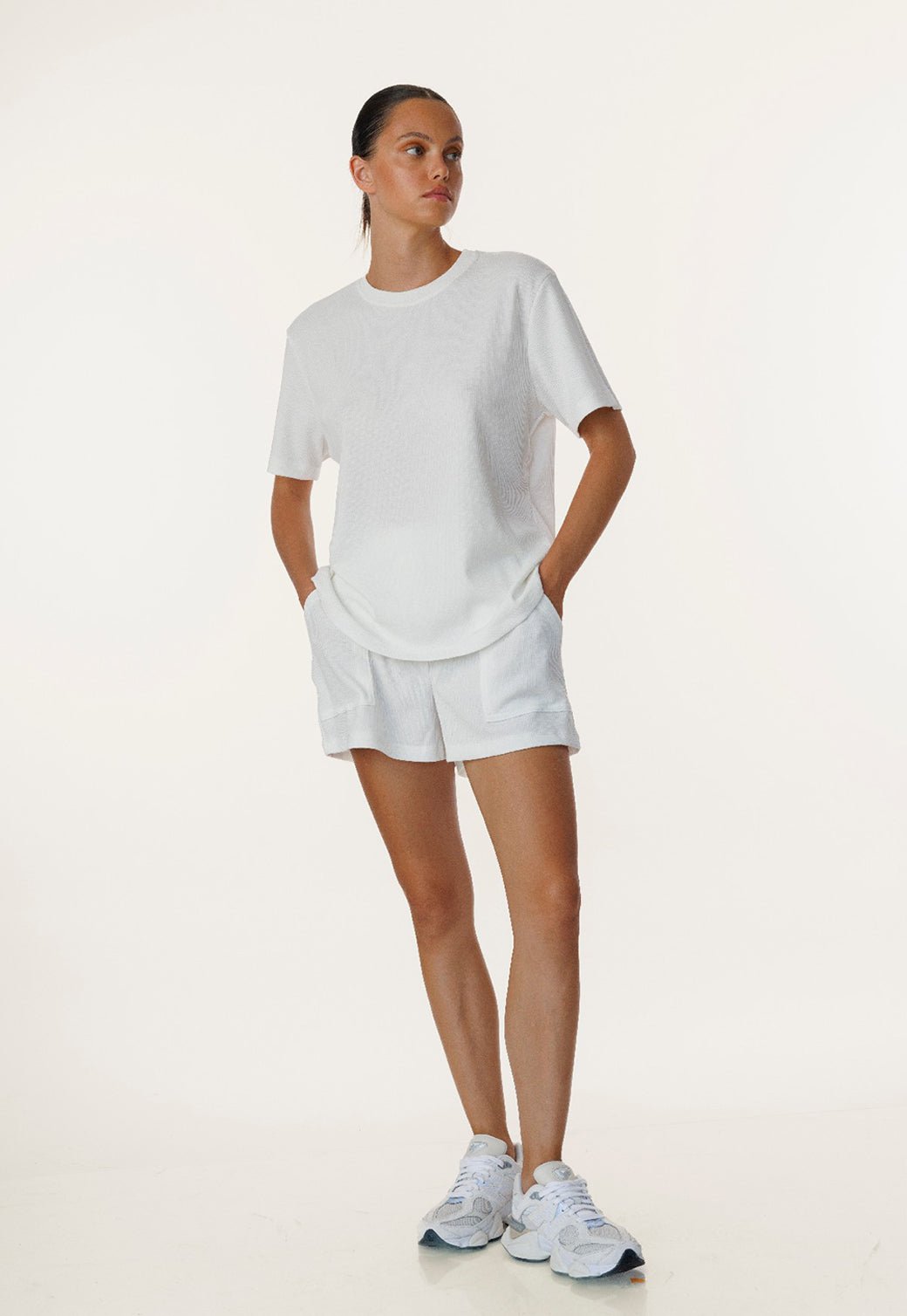 KIKI SHORTS JUICY COUTURE לבן 002 - Juicy Couture