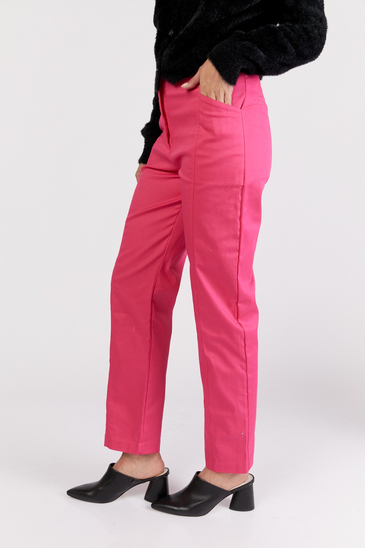 מכנסי אלסקה בצבע ורוד