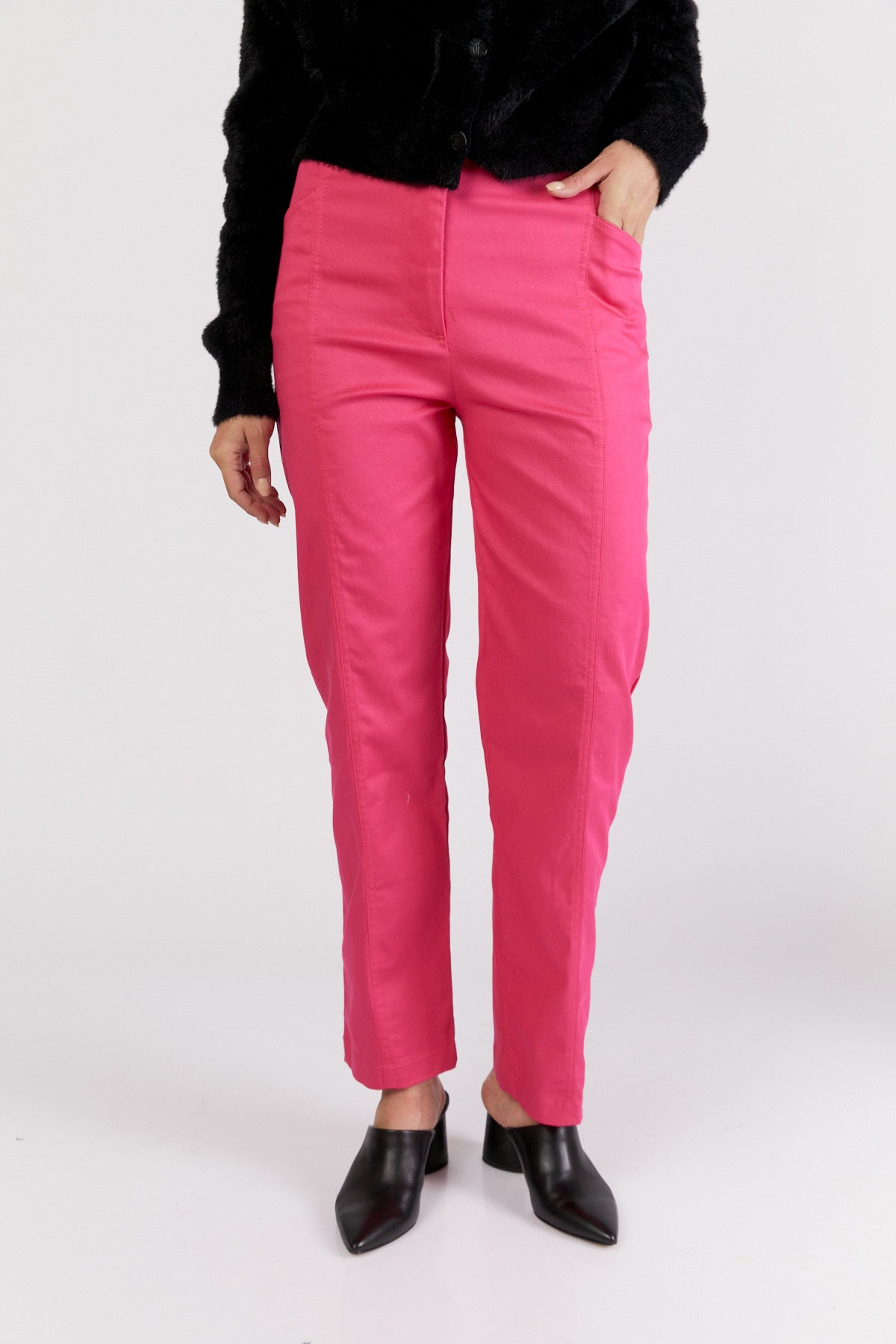 מכנסי אלסקה בצבע ורוד