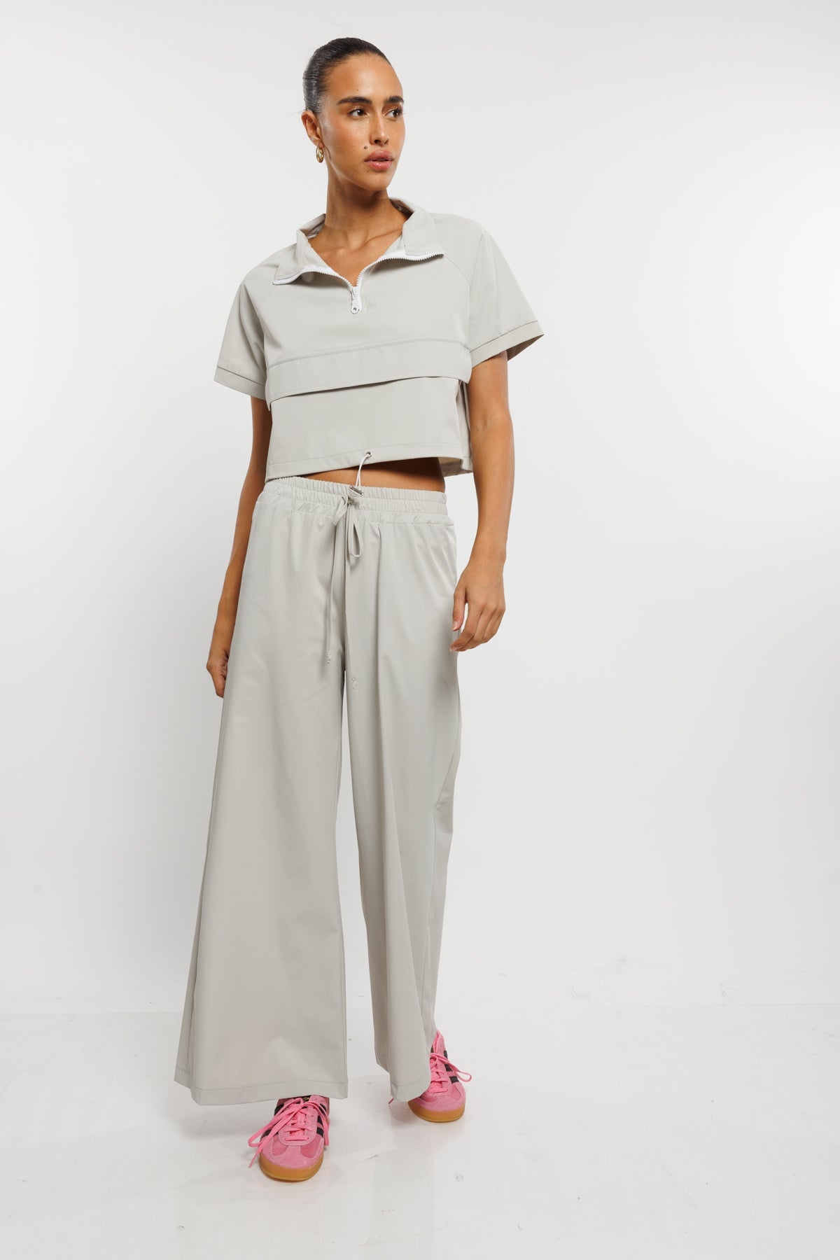 טופ Orbi בצבע אפור