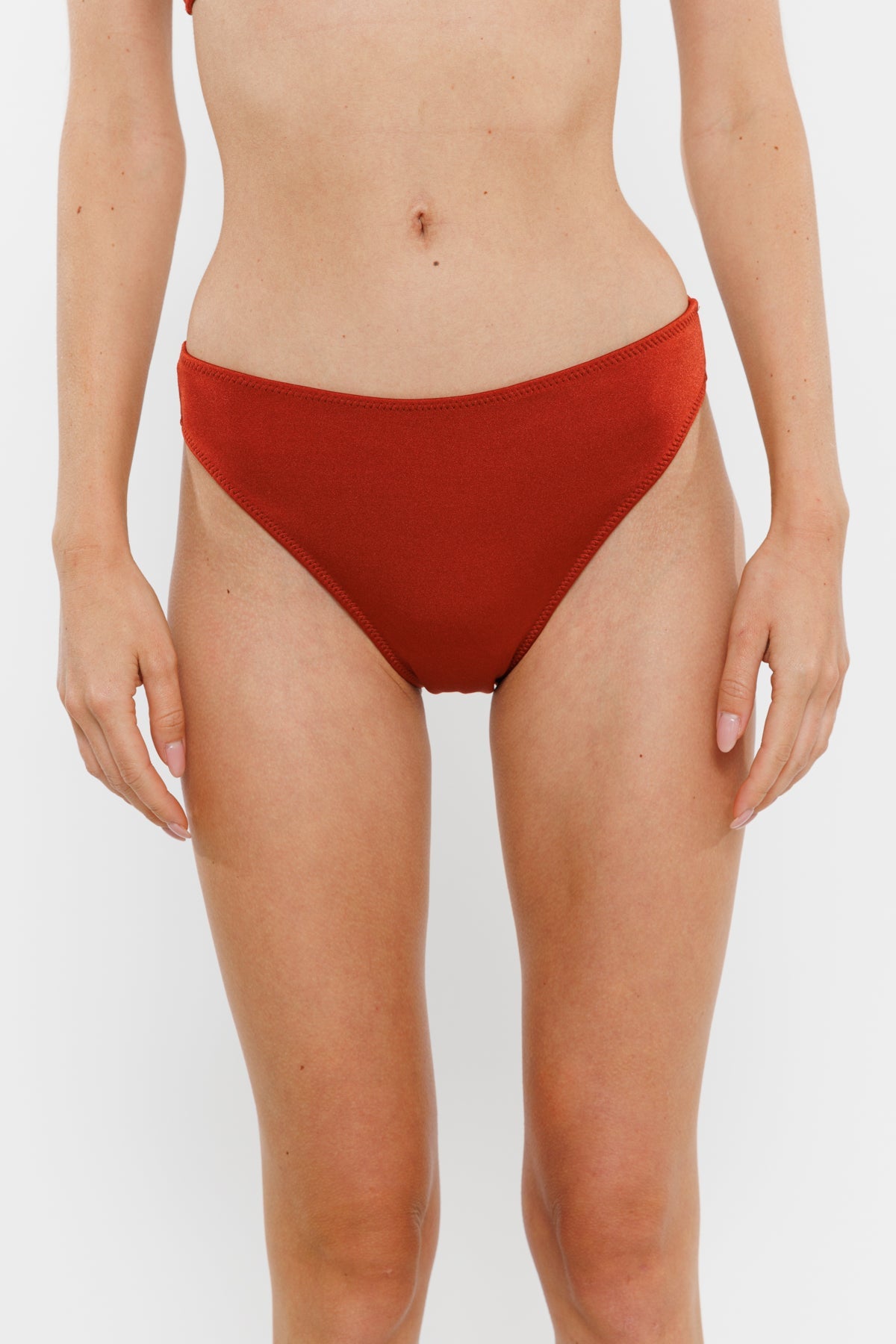 תחתון ביקיני Lotus בצבע אדום