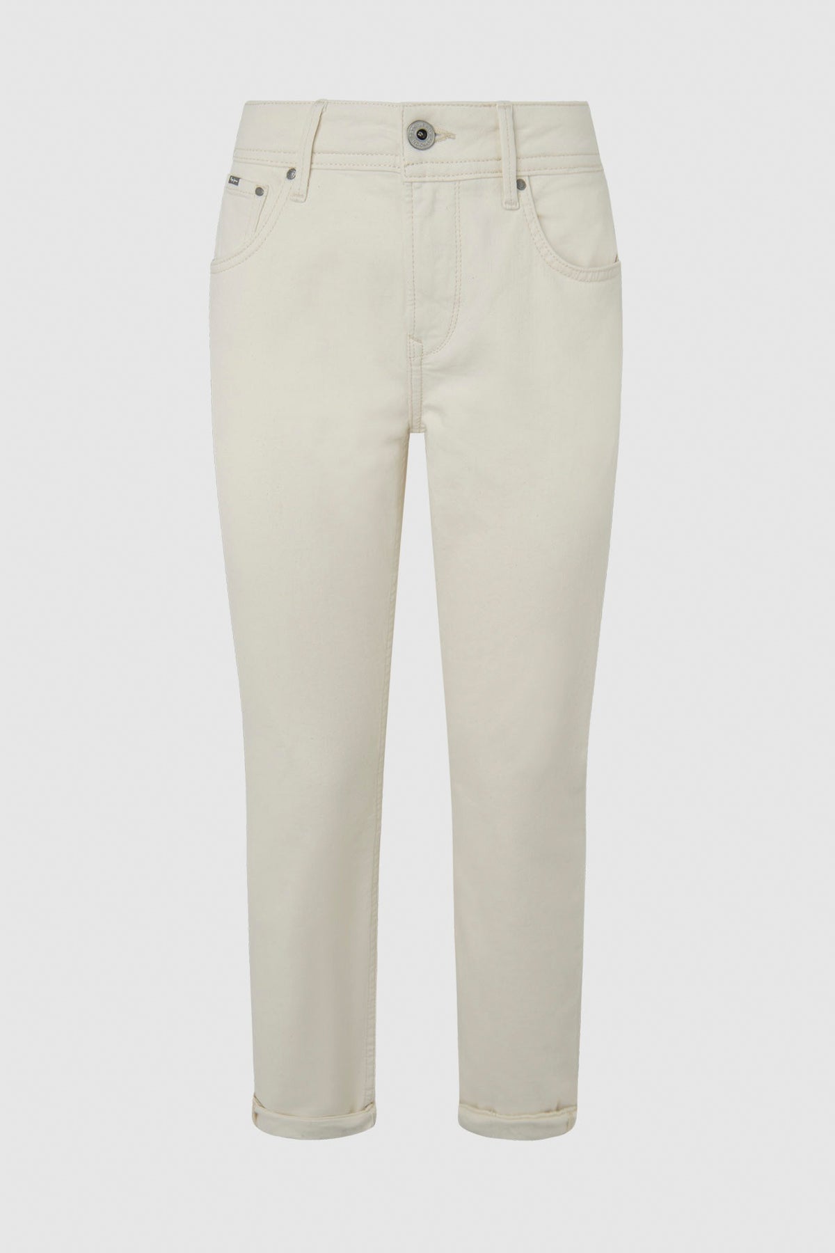 ג'ינס רילקס Violet Denim בצבע שמנת