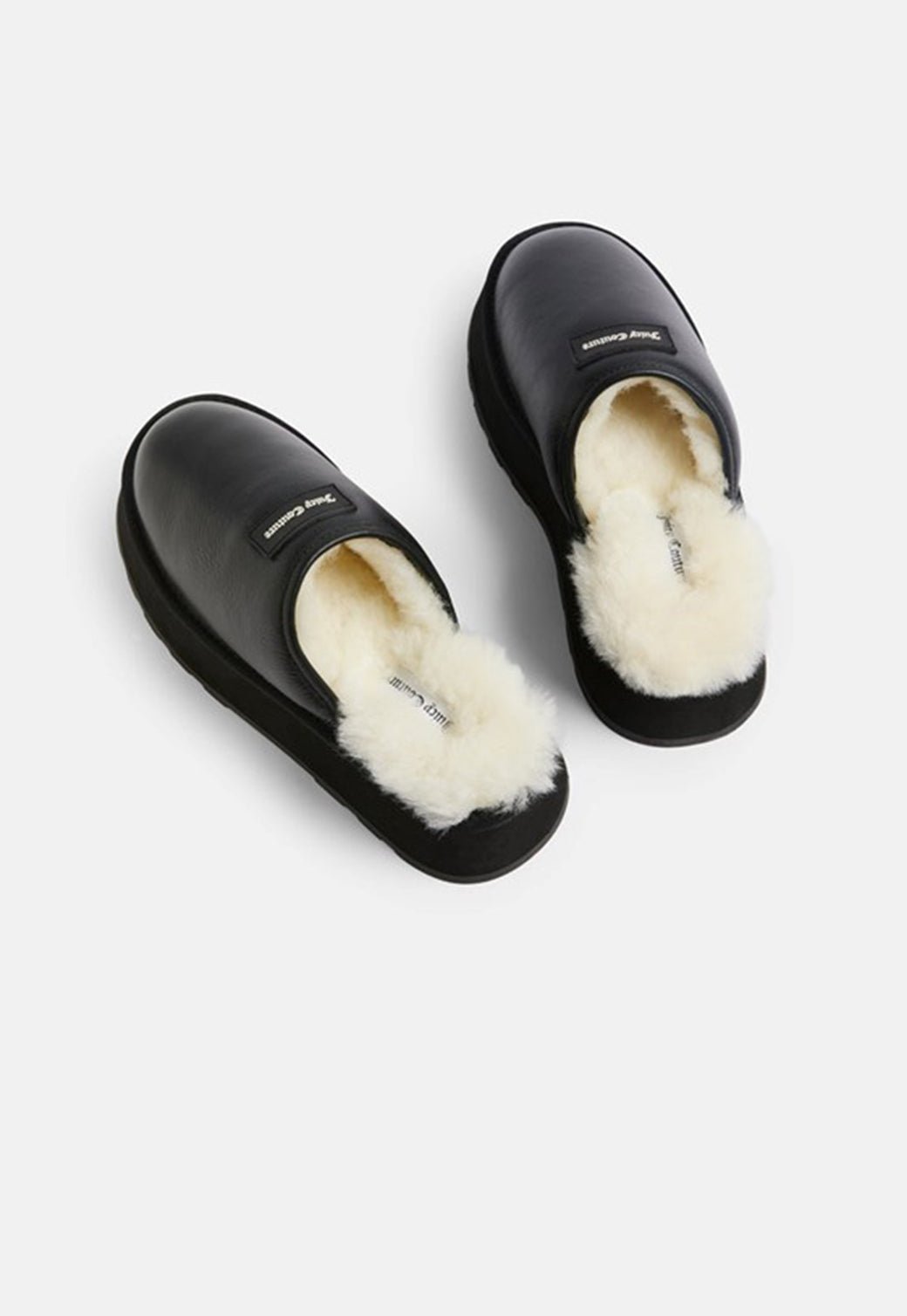 בצבע שחור CAGGIE SHEEPSKIN נעלי - Juicy Couture