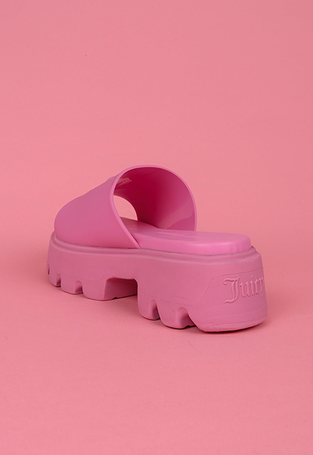 כפכפי קלוגס עם לוגו מונוגרם - Juicy Couture