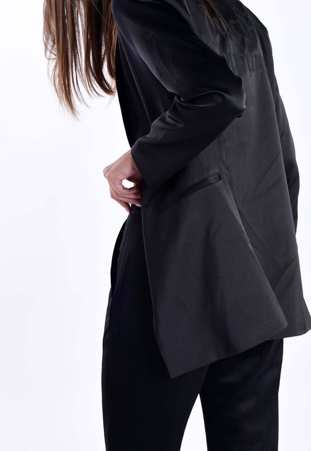 ג'קט בלייזר סאטן נשים - Juicy Couture