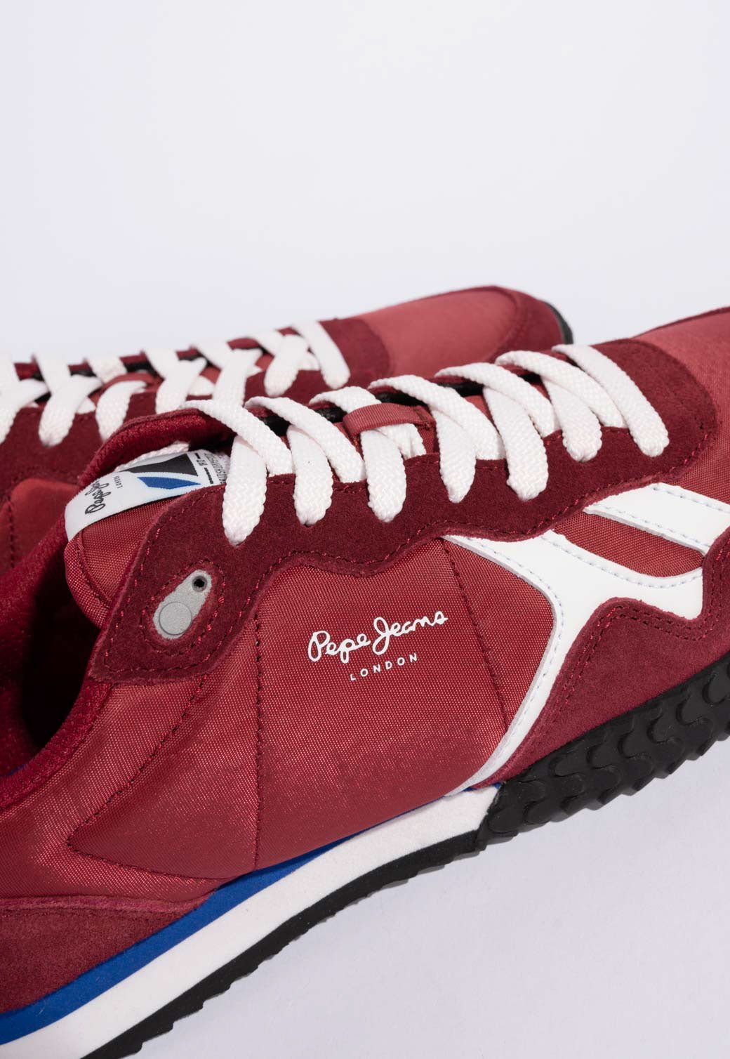 נעלי סניקרס לוגו לגברים - Pepe Jeans