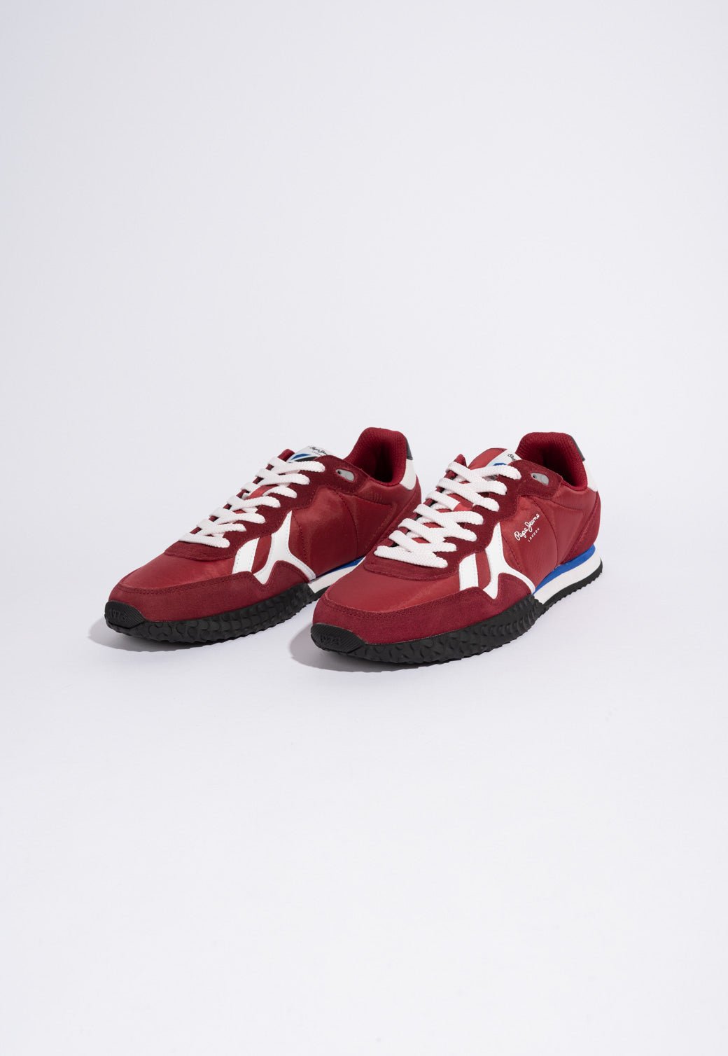 נעלי סניקרס לוגו לגברים - Pepe Jeans