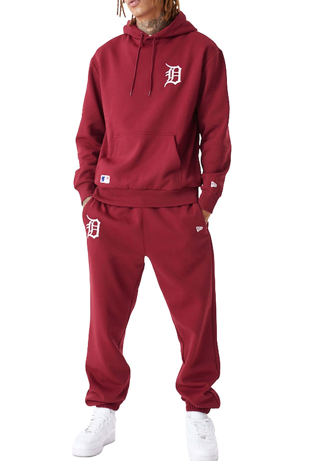 סווטשירט קפוצ'ון Dettig League גברים - New Era