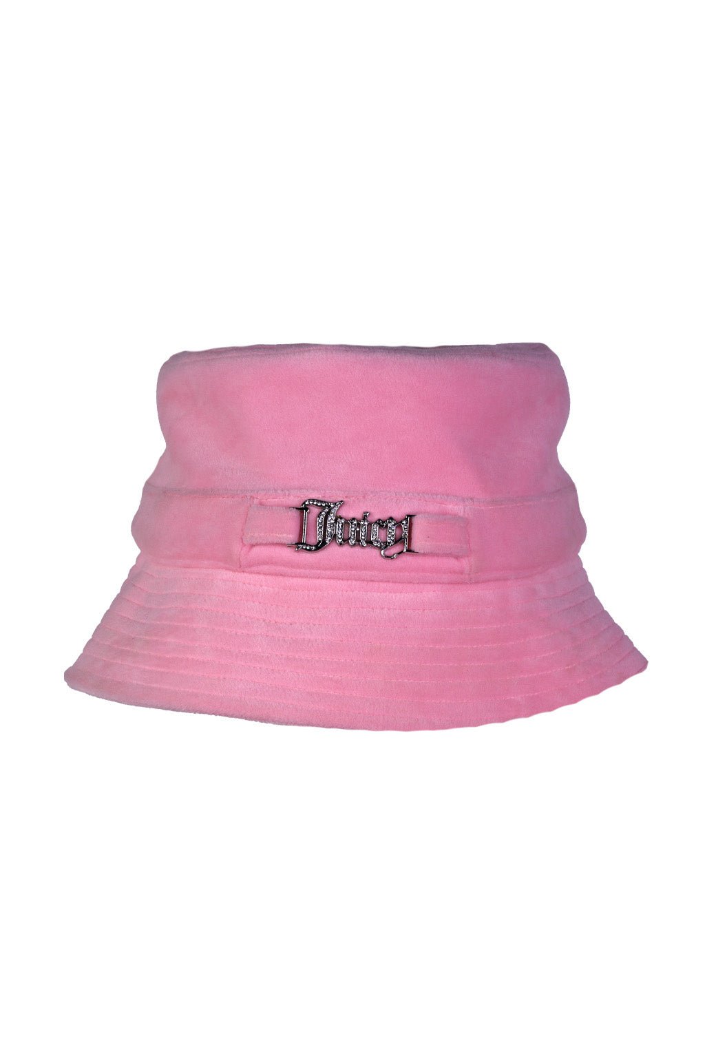 כובע באקט קטיפה עם לוגו בלינג נשים - Juicy Couture